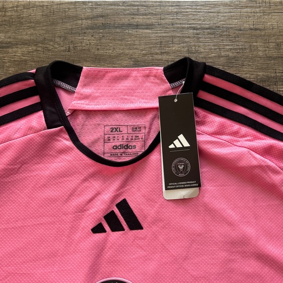 BRAND NEW NWT MLS international soccer Lionel Messi Miami Jersey Adidas 2XL - Picture 3 of 4